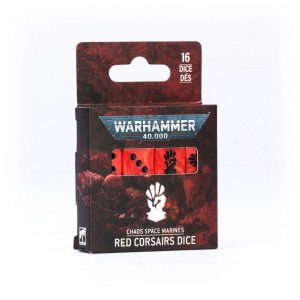 Red Corsairs Dice (GW43-115) Red Corsairs Dice (GW43-115)