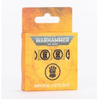Imperial Fists Dice Set (GW55-64)