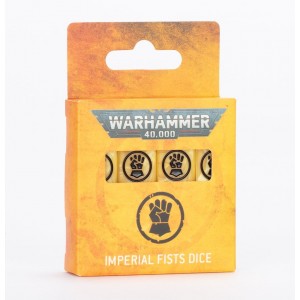 Imperial Fists Dice Set (GW55-64)