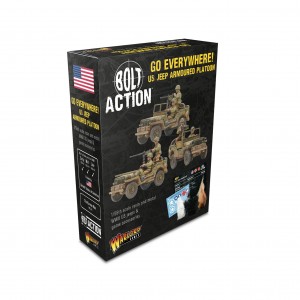 Go Everywhere! US Jeep Armoured Platoon (WG402213006)