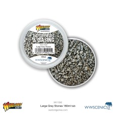 Battlefields & Basing: Large Grey Stones (180ml) (WG849110040)