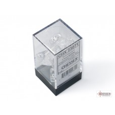 Translucent Clear/white Polyhedral 7-Dice Set (CHX23071)
