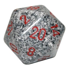  Speckled® 34mm Granite d20 (CHXXS2030)