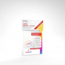 Gamegenic - MATTE Catan-Sized Sleeves - Clear (GGS10073ML)