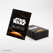 Gamegenic - SWU - Art Sleeves - Card Back Orange (GGS15077ML)