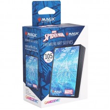 Gamegenic - MTG Marvel's Spider Man Premium Art Sleeves:  Spider Man Island (GGS15116ML)