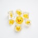 Gamegenic - Embraced Series - Rubber Duck - RPG Dice Set (7pcs) (GGS50001ML)