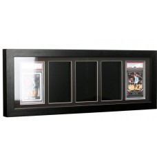 Evoretro Graded Card Display Frame for 5 PSA Graded Cards (EVO-9963) Evoretro Graded Card Display Frame for 5 PSA Graded Cards (EVO-9963)