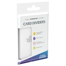 Card Dividers Standard Size (10) - Transparent (UGD010089)