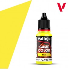 Vallejo: GAME COLOR Fluo - Fluorescent Yellow (VJ72103)