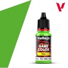 Vallejo: GAME COLOR Fluo - Fluorescent Green (VJ72104)