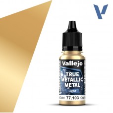 Vallejo: True Metallic Metal LIGHT - Imperial Gold (VJ77103)