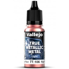 Vallejo: True Metallic Metal LIGHT - Ruby Red (VJ77106)