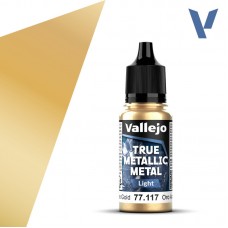 Vallejo: True Metallic Metal LIGHT - Arcane Gold (VJ77117)
