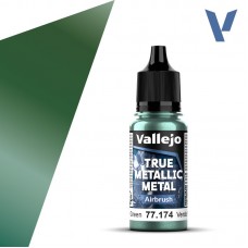 Vallejo: True Metallic Metal AIRBRUSH - Dusken Green (VJ77174)