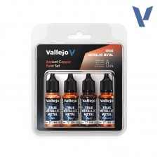 Vallejo: True Metallic Metal SET - Ancient Copper Paint Set (VJ77253)