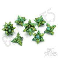 CritStones Metal Dice Set Unholy Bane (7) (CRST60156)