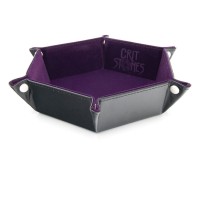 CritStones Folding Dice Tray Purple (CRST60204)