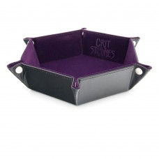 CritStones Folding Dice Tray Purple (CRST60204)