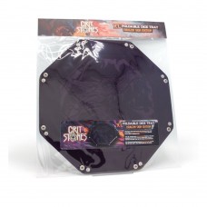 CritStones Folding Dice Tray Dragon Skin XL Edition Black (CRST60207)