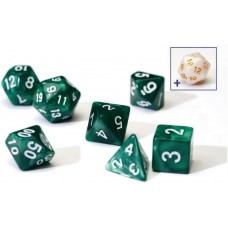Sirius a Dice Pearl Green Acrylic Dice Set (SDZ0001-02)