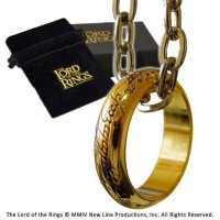 Lord of the Rings Ring The One Ring (gold plated) (NOB0903)