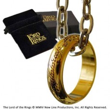 Lord of the Rings Ring The One Ring (gold plated) (NOB0903)