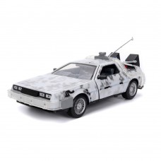 Back to the Future Diecast Model 1/24 Time Machine Frost (JADA9336145)