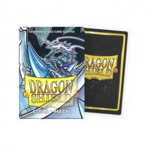 Clear - Matte Sleeves - Japanese Size (AT-11101)