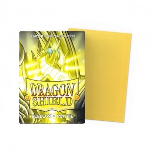 Yellow - Matte Sleeves - Japanese Size (AT-11114)