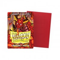 Crimson - Matte Sleeves - Japanese Size (AT-11121)