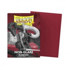 Blood Red - Non-Glare - Matte Sleeves - Standard Size (AT-11824)