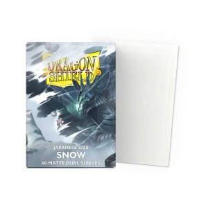 Snow - Matte Dual Sleeves - Japanese Size (AT-15105)