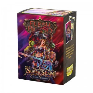 Dragon Shield: Flesh and Blood License Standard Art Sleeves - Super Slam (AT-16167) Dragon Shield: Flesh and Blood License Standard Art Sleeves - Super Slam (AT-16167)