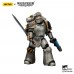 Warhammer The Horus Heresy Action Figure 1/18 lron Warriors Command Squad Chosen with Legion Standard 12 cm (JT01765)