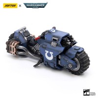 Warhammer 40k Vehicle 1/18 Ultramarines Outrider Bike 22 cm (JT2832)
