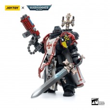 Warhammer 40k Action Figure 1/18 Black Templars Sword Brethren Brother Lombast 12 cm (JT4850)