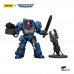 Warhammer 40k Action Figure 1/18 Ultramarines Terminator Squad Sergeant with Power Sword and Teleport Homer 12 cm (JT9923)
