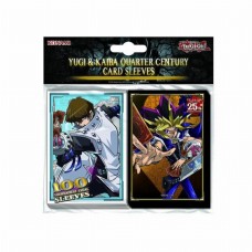 Yugi & Kaiba Quarter Century Card Sleeves (YGO-YKS)