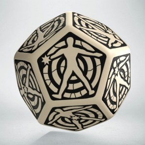 D12 Beige & black Hit Location die (1) (Q12HIT18)
