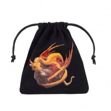 Dragon Black & adorable Dice Bag (QBDRA171)