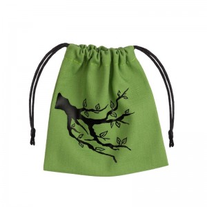 Ent Green & black Dice Bag (QBENT101)