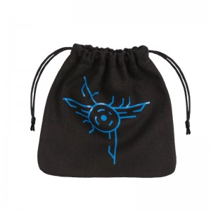 Galactic Black & blue Dice Bag (QBGAL67)