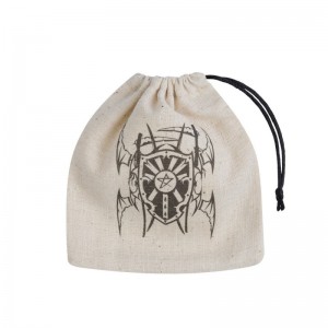 Vampire Beige & black Basic Dice Bag (QBVAM141)