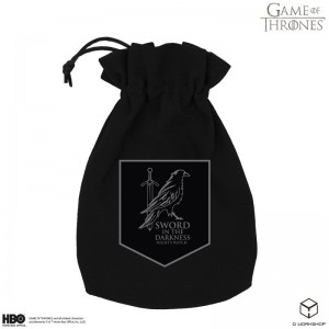Game of Thrones. Night's Watch Dice Pouch (QGOTPOU5Z) Game of Thrones. Night's Watch Dice Pouch (QGOTPOU5Z)