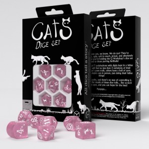 CATS Modern Dice Set: Daisy (QRCAT07) CATS Modern Dice Set: Daisy (QRCAT07)