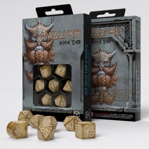 Dwarven Dice Set: Gold (QRDWA08)