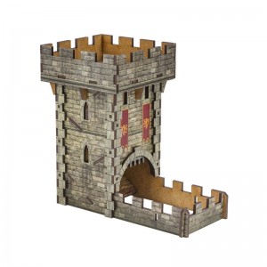 Medieval Color Dice Tower (QTHUM102)