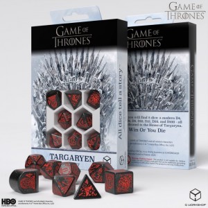 Game of Thrones. Targaryen Dice Set (QGOT3A)