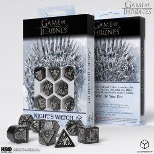 Game of Thrones. Night's Watch Dice Set (QGOT5A) Game of Thrones. Night's Watch Dice Set (QGOT5A)